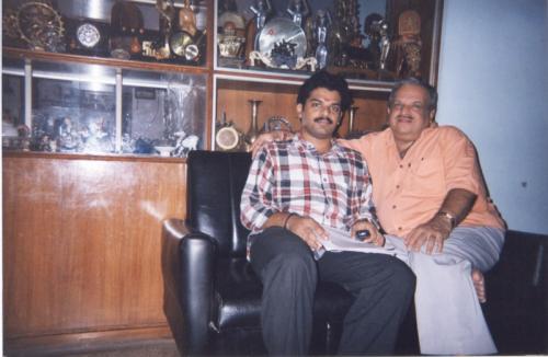 With legendary singer P Jayachandran